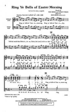 Ring Ye Bells Of Easter Morning (Don Besig) 