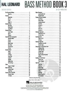 Hal Leonard Bass Method Book 3 (Ed Friedland) 