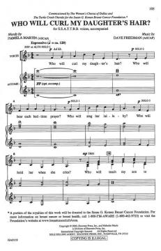 Sing For The Cure (Pamela Martin) 