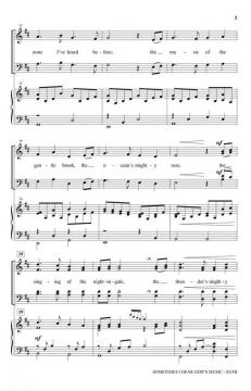 Sometimes I Hear God's Music (Joseph A. Martin) 