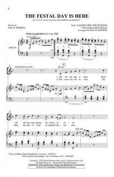 The Festal Day Is Here (Hal H. Hopson) 