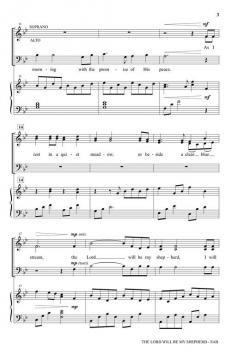 The Lord Will Be My Shepherd (Don Besig) 