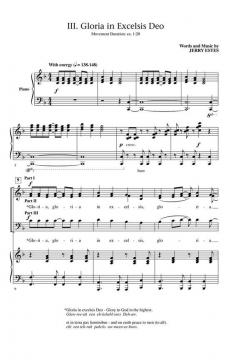 3 Contemporary Latin Settings (Jerry Estes) 