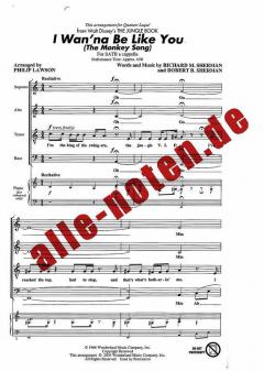 I Wanna Be Like You From The Jungle Book 