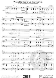 When the Saints Go Marchin’ In von Jeff Guillen (Download) 