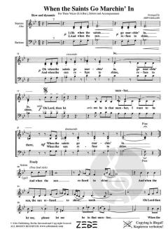 When the Saints Go Marchin’ In von Jeff Guillen (Download) 
