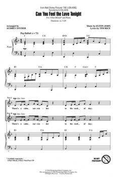 Can You Feel The Love Tonight (Elton John) 