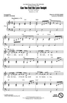 Can You Feel The Love Tonight (Elton John) 