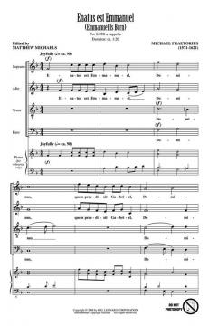 Enatus est Emmanuel (Michael Praetorius) 