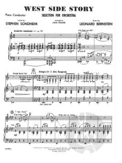 West Side Story Selections von Leonard Bernstein für Orchester im Alle Noten Shop kaufen