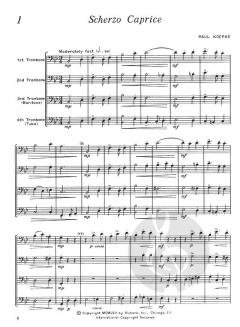 Quartet Repertoire For Trombone 