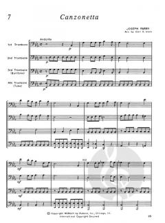 Quartet Repertoire For Trombone 