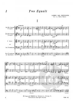 Program Repertoire For Brass Quartet 