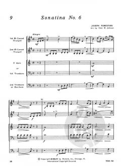 Program Repertoire For Brass Quartet 