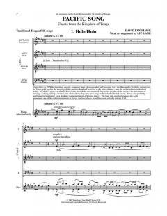 Pacific Song von David Fanshawe 