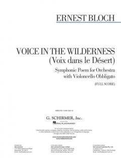 Voice in the Wilderness von Ernest Bloch 