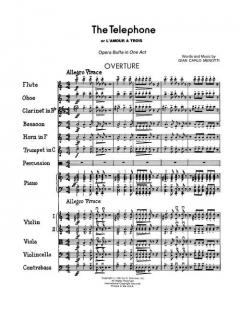 The Telephone von Carlo Menotti 