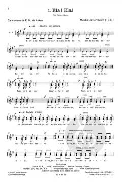 Hiru Eguberri kanta (Javier Busto) 