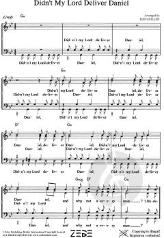 Didn't My Lord Deliver Daniel 