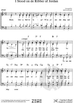 I Stood On de Ribber Of Jordan 