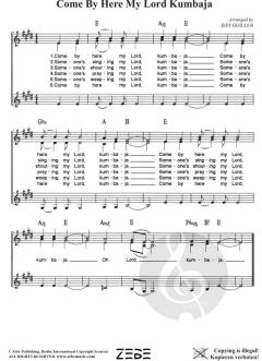 Come By Here My Lord Kumbaja 