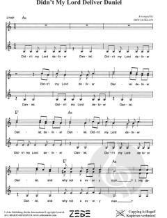 Didn't My Lord Deliver Daniel 