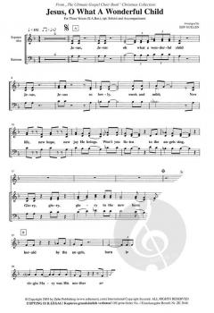 Jesus, O What A Wonderful Child 