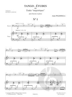 Tango Etudes von Astor Piazzolla 