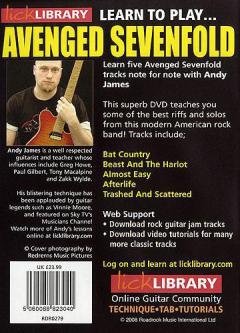 Learn To Play Avenged Sevenfold von Andy James 