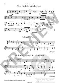 Weihnachtslieder in sangbaren Tonarten 