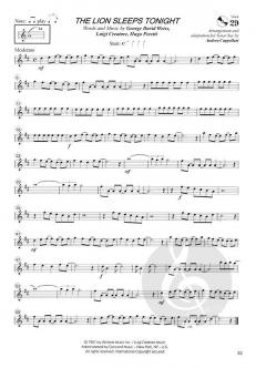 Anthology Vol. 1 for Tenor Sax 