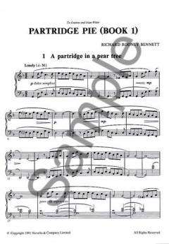 Partridge Pie Book 1 von Richard Rodney Bennett 