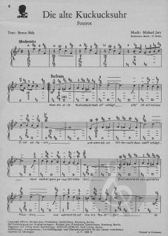 Die alte Kuckucksuhr von Michael Jary 