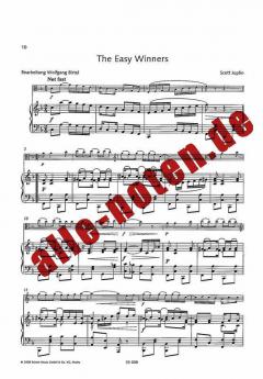 Drei Ragtimes von Scott Joplin 