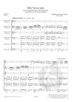 Alla Turca Jazz von Wolfgang Amadeus Mozart 
