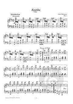 Popular Piano Pieces von Oskar Merikanto 