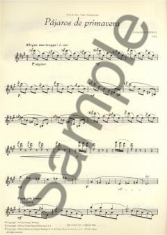 Pajaros de Primavera Para Guitarra von Joaquin Rodrigo 