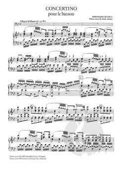 Concertino pour le basson (Bernhard Henrik Crusell) 
