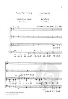 Suite de Lorca (Einojuhani Rautavara) 