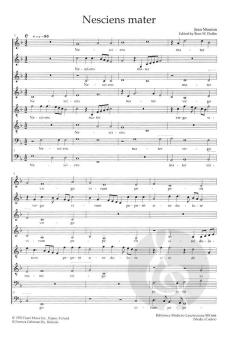 Nesciens Mater (Jean Mouton) 