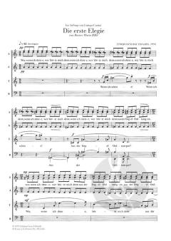 Die erste Elegie (Einojuhani Rautavara) 