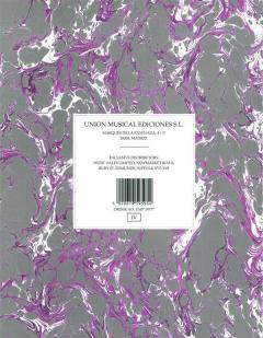 Gran Marcha De Los Subsecretarios Para Piano a Cuatro Manos von Joaquin Rodrigo 
