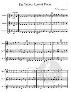 Trios for Trumpets von John Cacavas im Alle Noten Shop kaufen