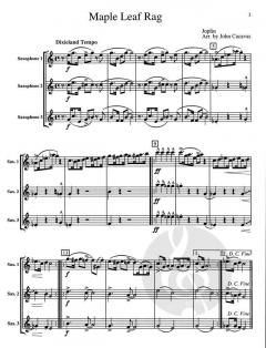 Trios for Saxophone von John Cacavas 