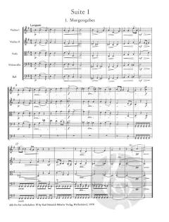 Suite Nr. 1 op. 39 von Pjotr Iljitsch Tschaikowski 