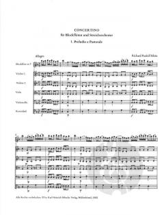 Concertino von Richard Rudolf Klein 