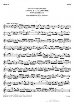 Sonate Nr. 2 e-Moll BWV 1034 (J.S. Bach) 