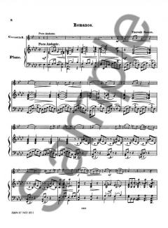 Romance for Cornet and Piano von Thorvald Hansen 