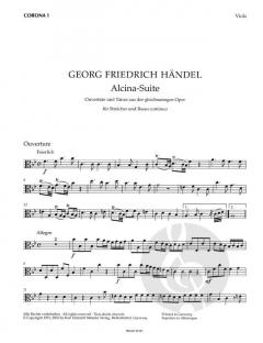 Alcina-Suite HWV 49 von Georg Friedrich Händel 