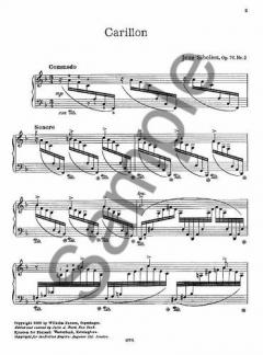13 Pieces Op.76 No.3 Carillon von Jean Sibelius 